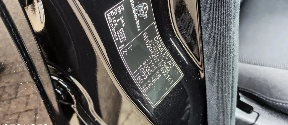 Mercedes-Benz Klasa C cena 32999 przebieg: 247000, rok produkcji 2011 z Swarzędz małe 781